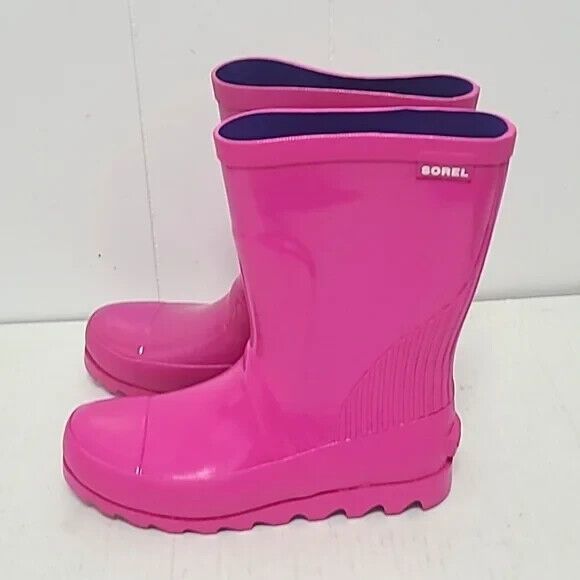 Sorel Joan Women's Short Rain Boots Pink Ice Size US 7 NEW!! - Picture 2 of 6